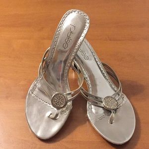 Great for any occasion. Silver with sparkle!